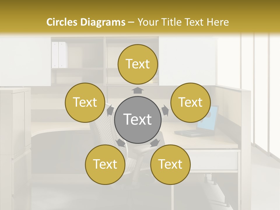 Happy Per On Bu Ine PowerPoint Template