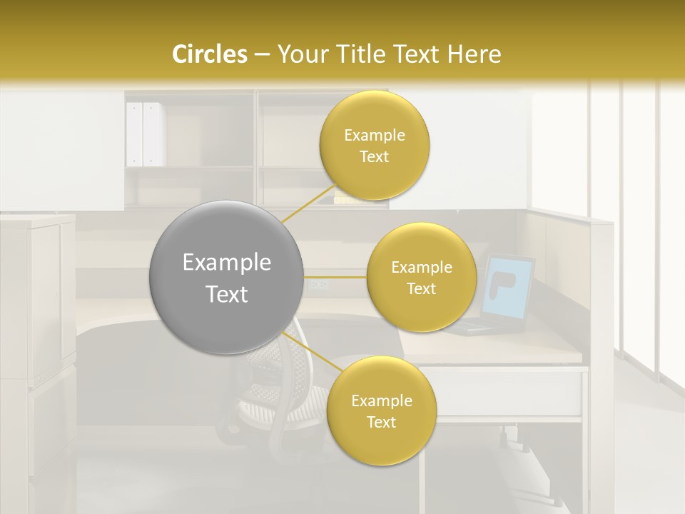 Happy Per On Bu Ine PowerPoint Template