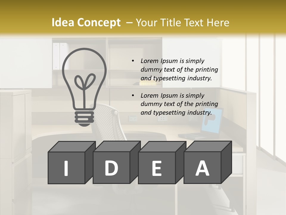 Happy Per On Bu Ine PowerPoint Template