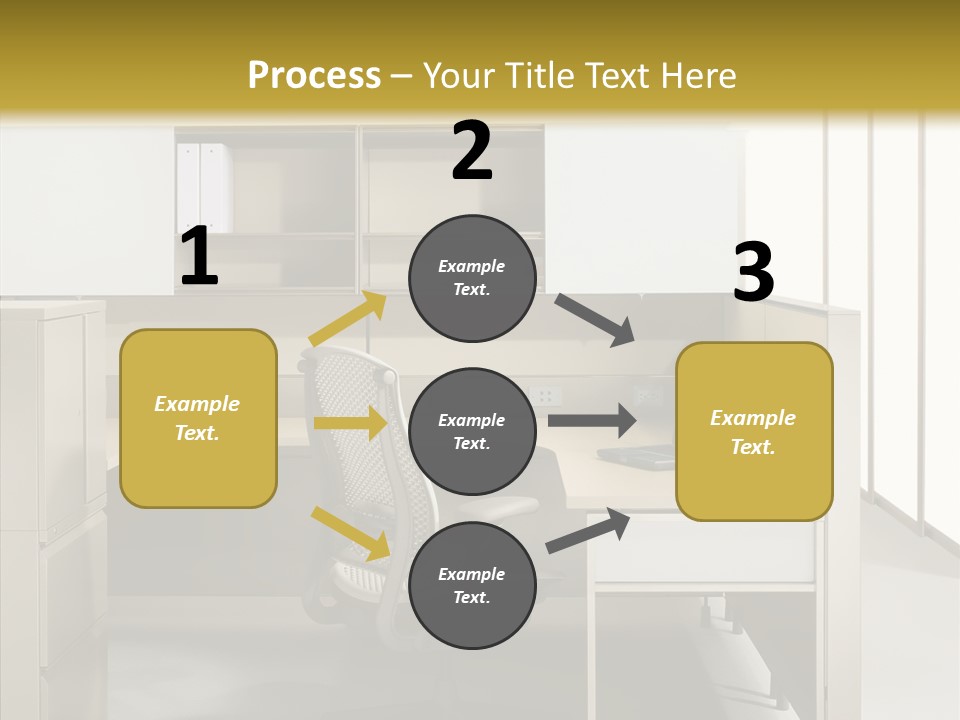 Happy Per On Bu Ine PowerPoint Template