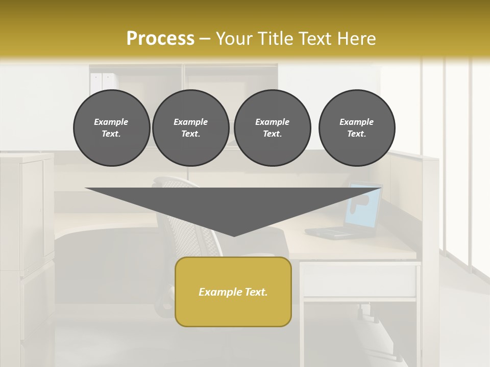 Happy Per On Bu Ine PowerPoint Template