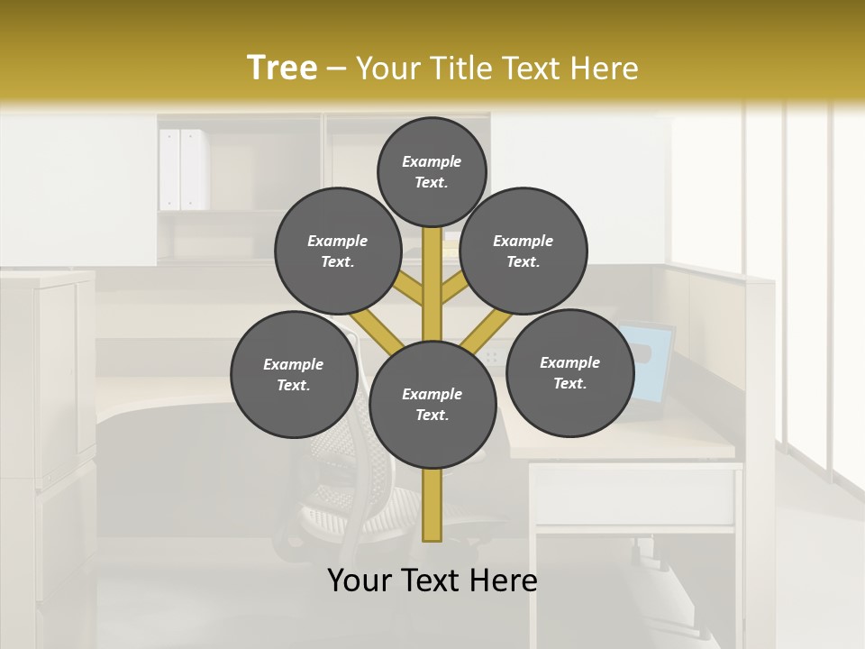 Happy Per On Bu Ine PowerPoint Template