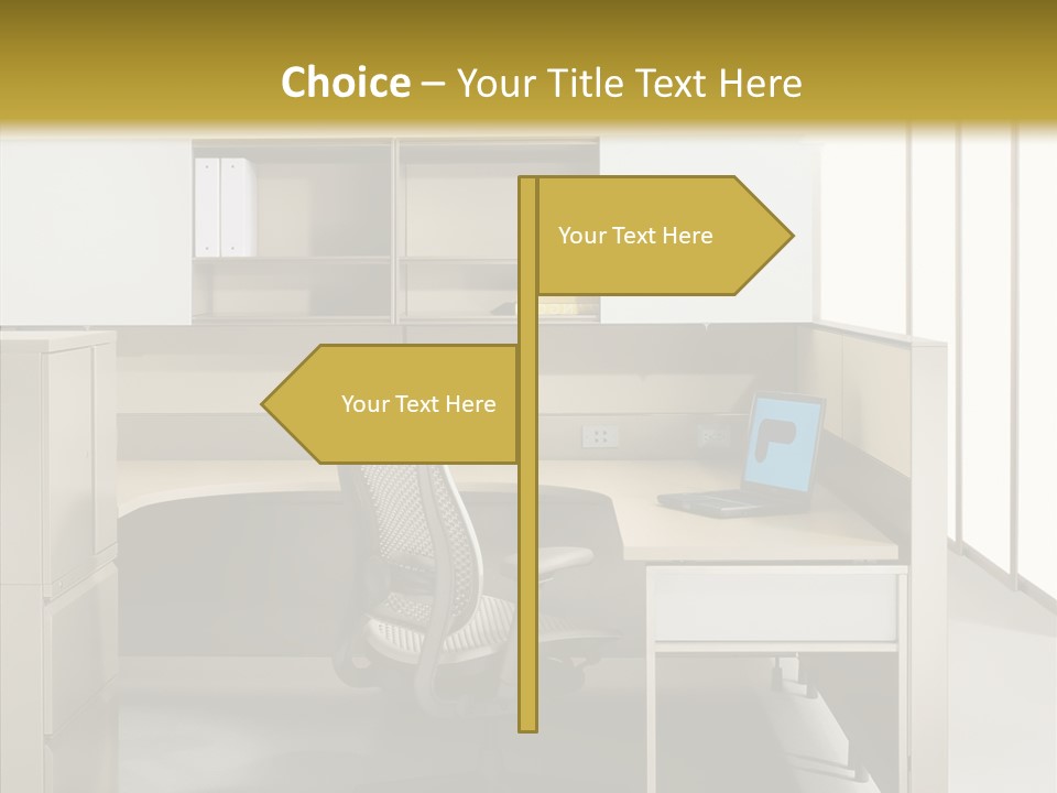 Happy Per On Bu Ine PowerPoint Template