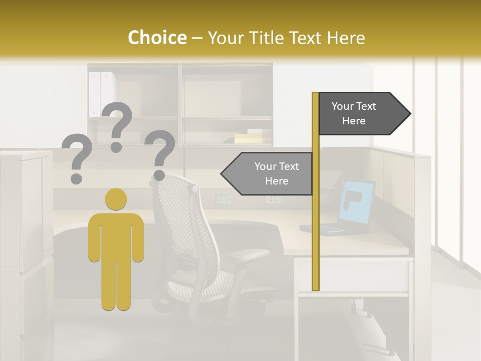 Happy Per On Bu Ine PowerPoint Template