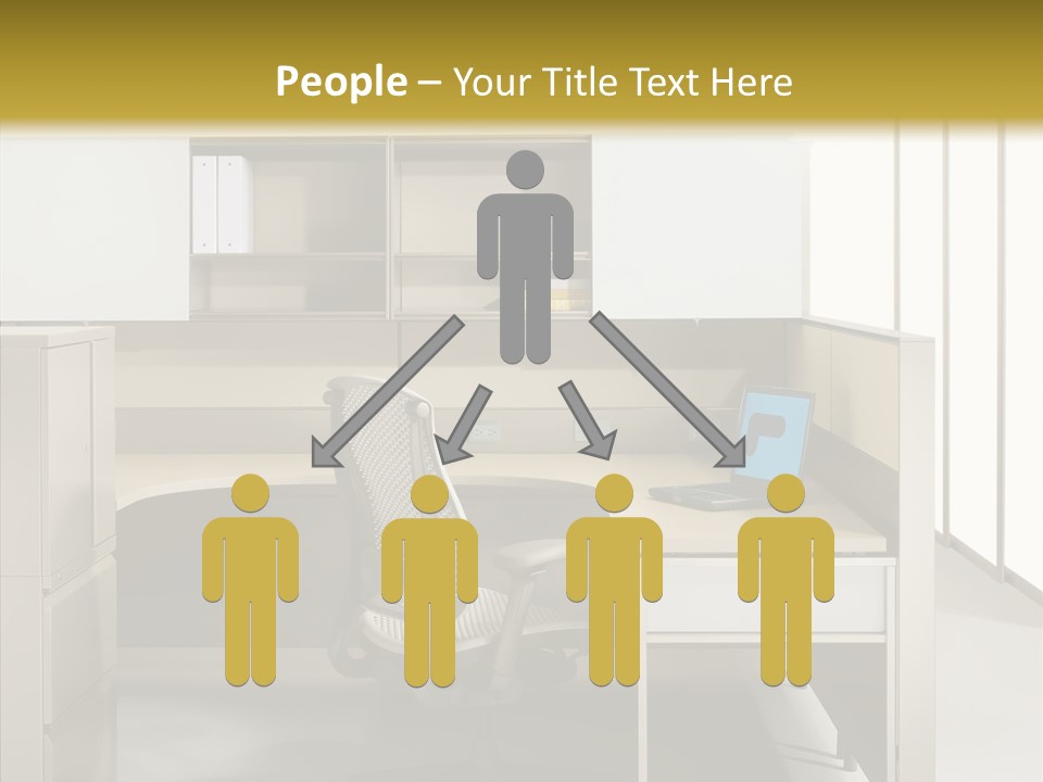 Happy Per On Bu Ine PowerPoint Template