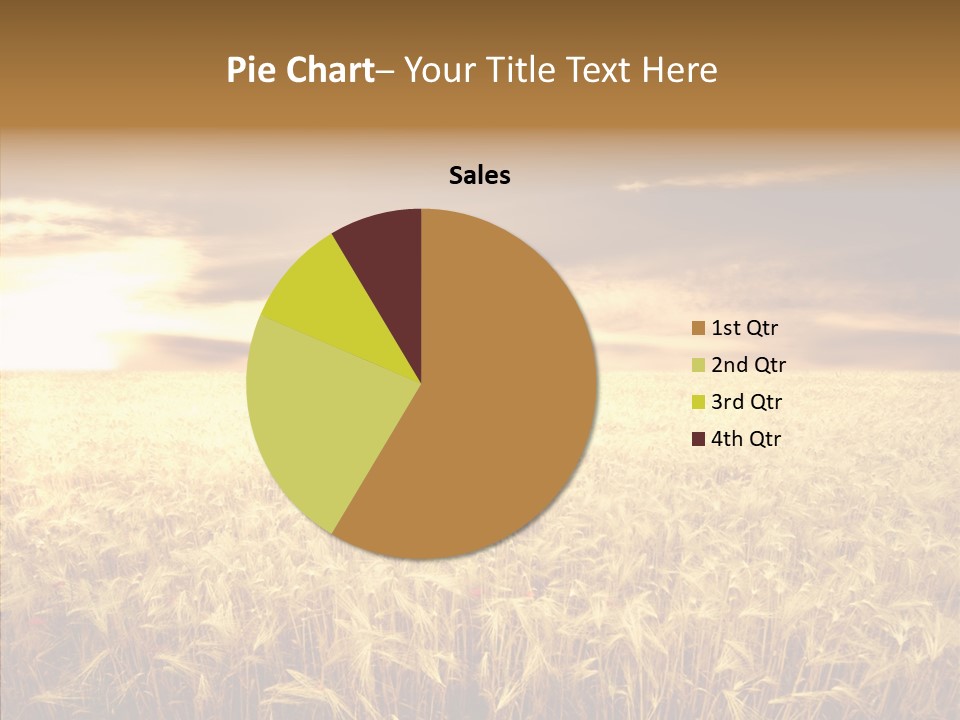 Barley Grain Grass PowerPoint Template