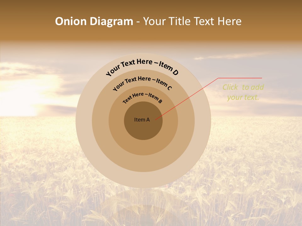 Barley Grain Grass PowerPoint Template