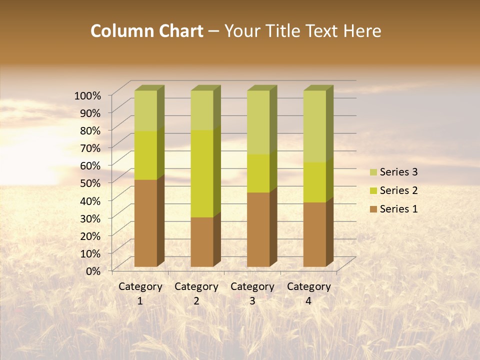 Barley Grain Grass PowerPoint Template