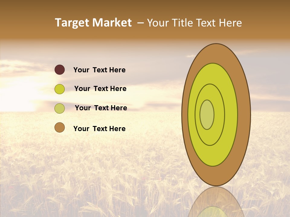 Barley Grain Grass PowerPoint Template