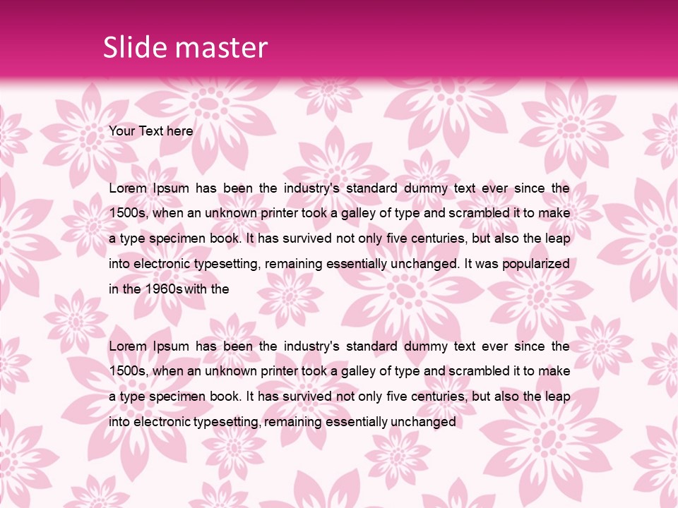 Writing Humor Toon PowerPoint Template