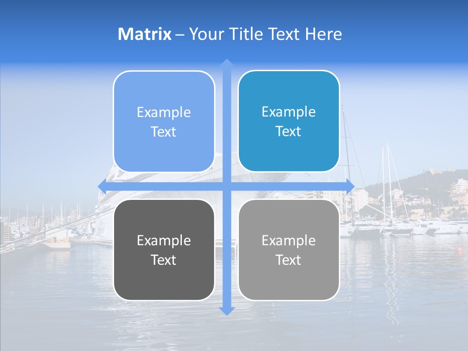 Sea Dock Big PowerPoint Template