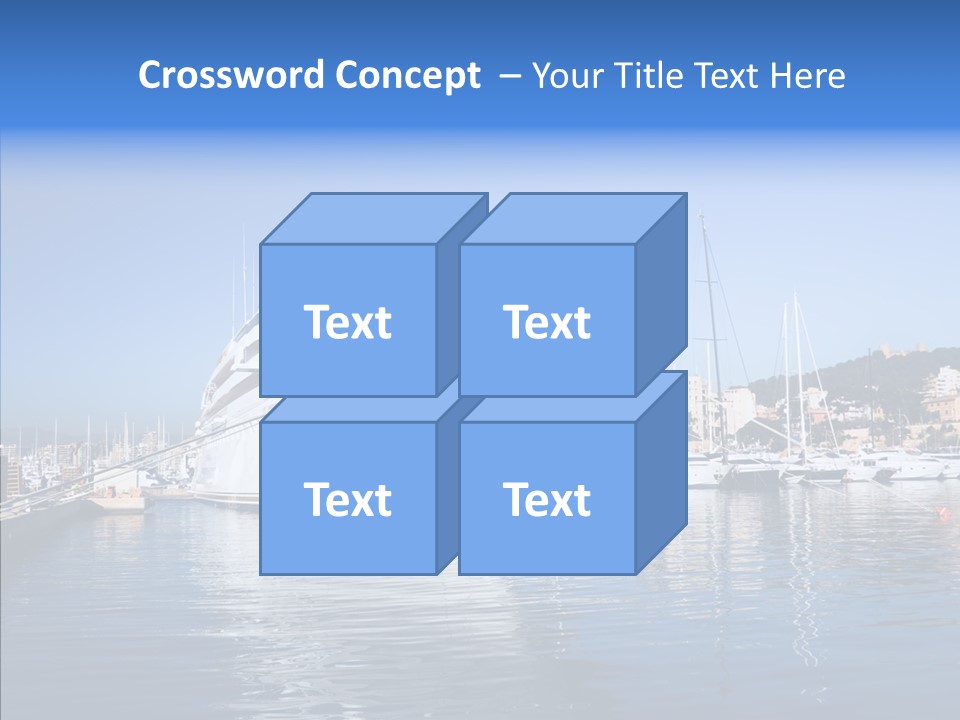 Sea Dock Big PowerPoint Template
