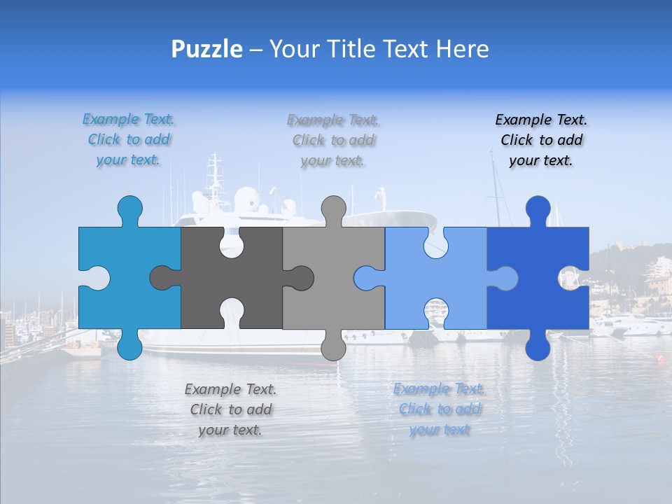 Sea Dock Big PowerPoint Template