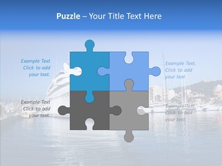 Sea Dock Big PowerPoint Template