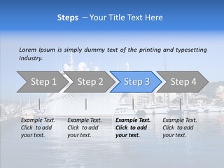Sea Dock Big PowerPoint Template