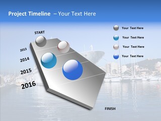 Sea Dock Big PowerPoint Template