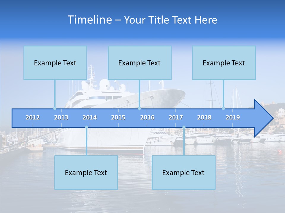 Sea Dock Big PowerPoint Template