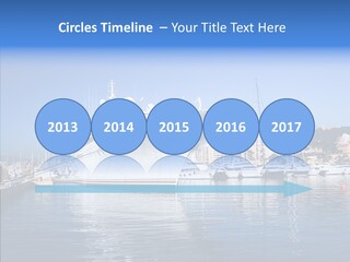 Sea Dock Big PowerPoint Template