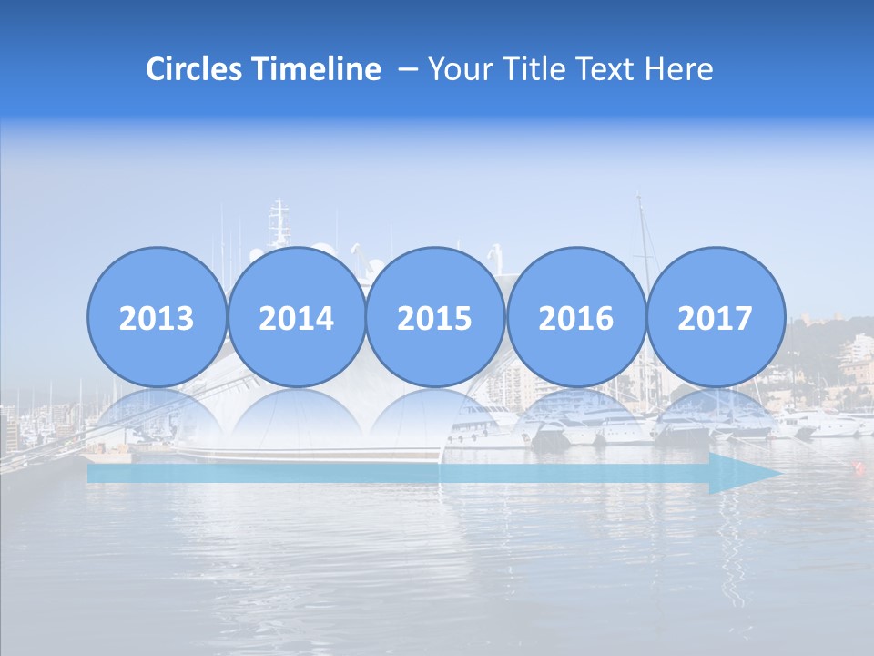 Sea Dock Big PowerPoint Template
