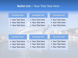 Sea Dock Big PowerPoint Template