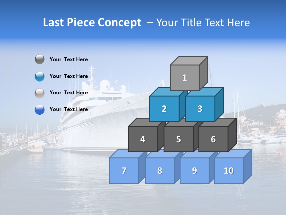Sea Dock Big PowerPoint Template