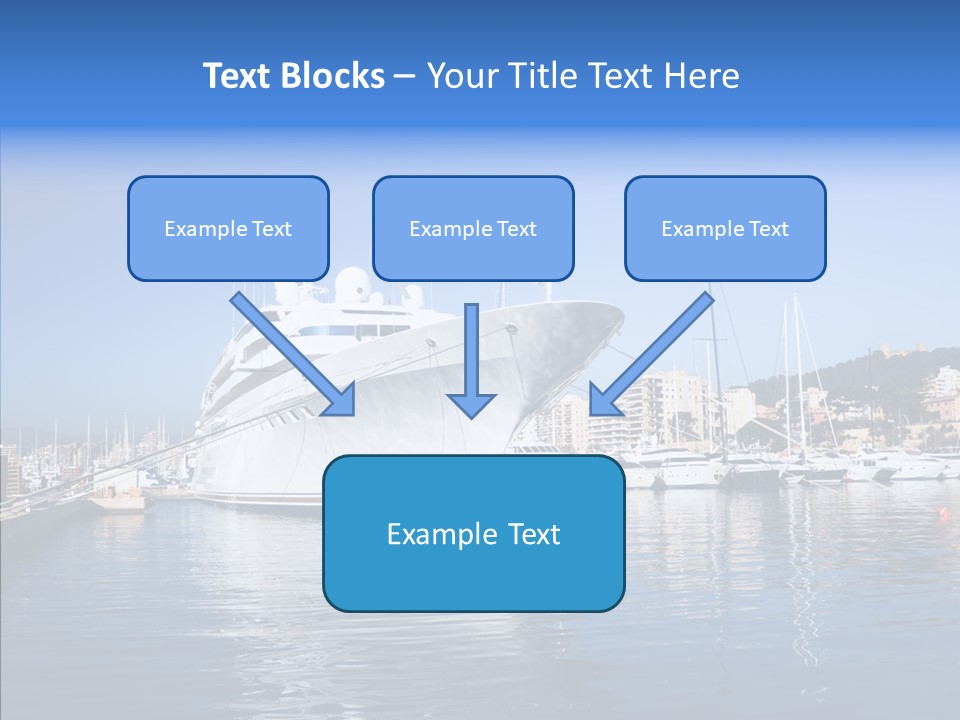 Sea Dock Big PowerPoint Template