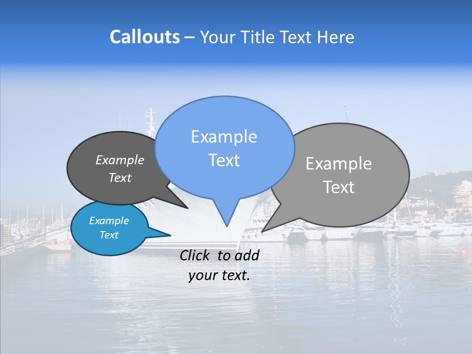 Sea Dock Big PowerPoint Template