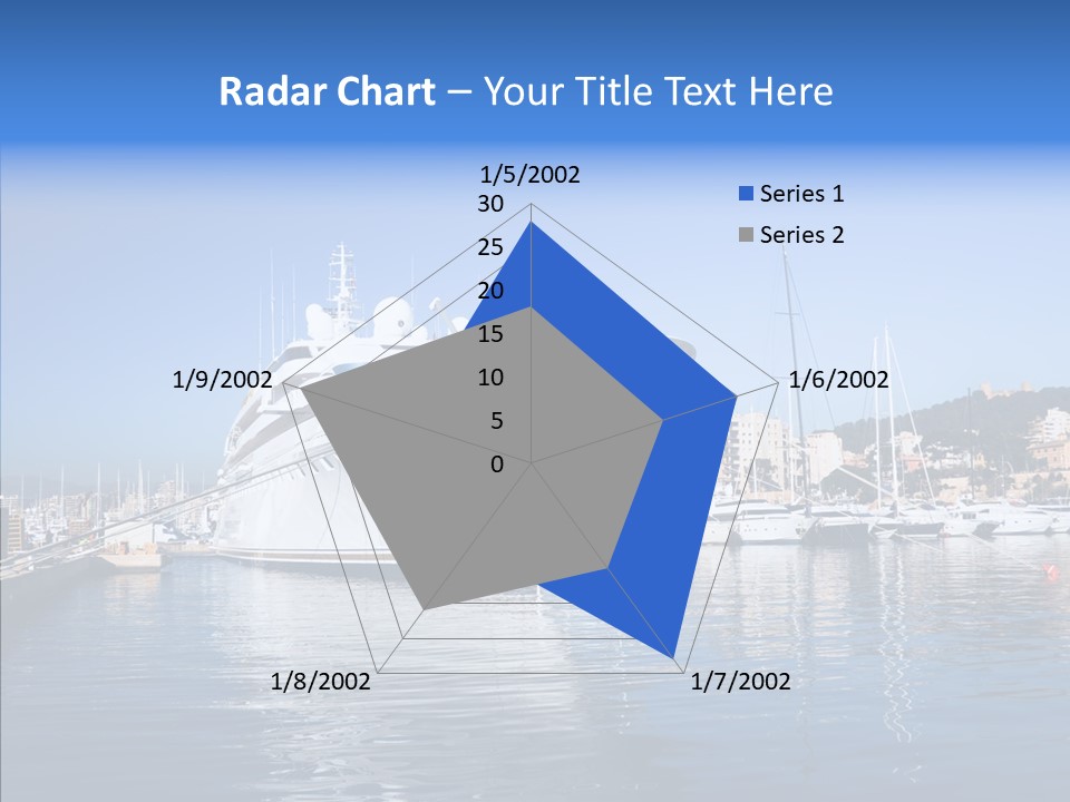 Sea Dock Big PowerPoint Template