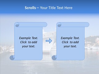 Sea Dock Big PowerPoint Template