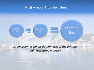 Sea Dock Big PowerPoint Template