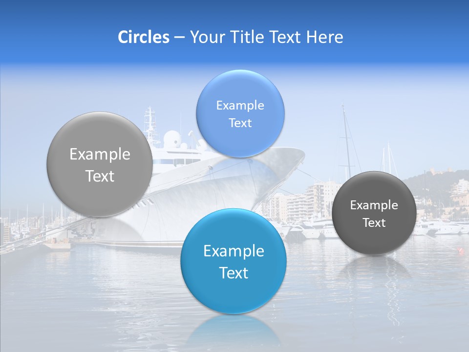 Sea Dock Big PowerPoint Template