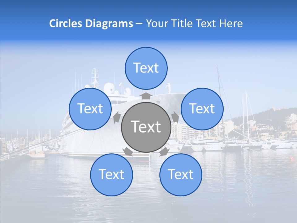 Sea Dock Big PowerPoint Template