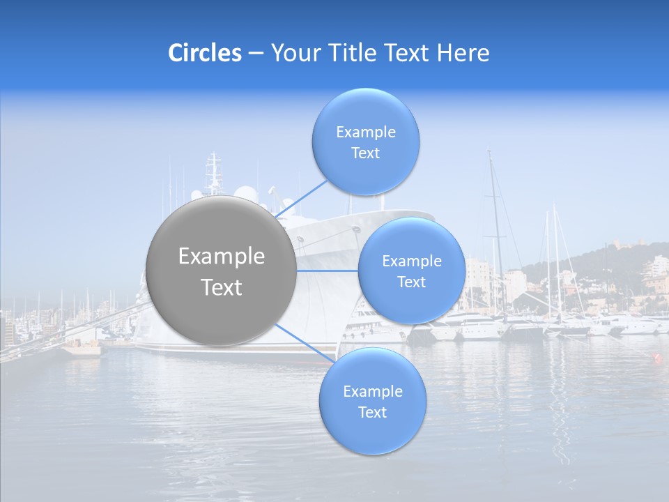 Sea Dock Big PowerPoint Template