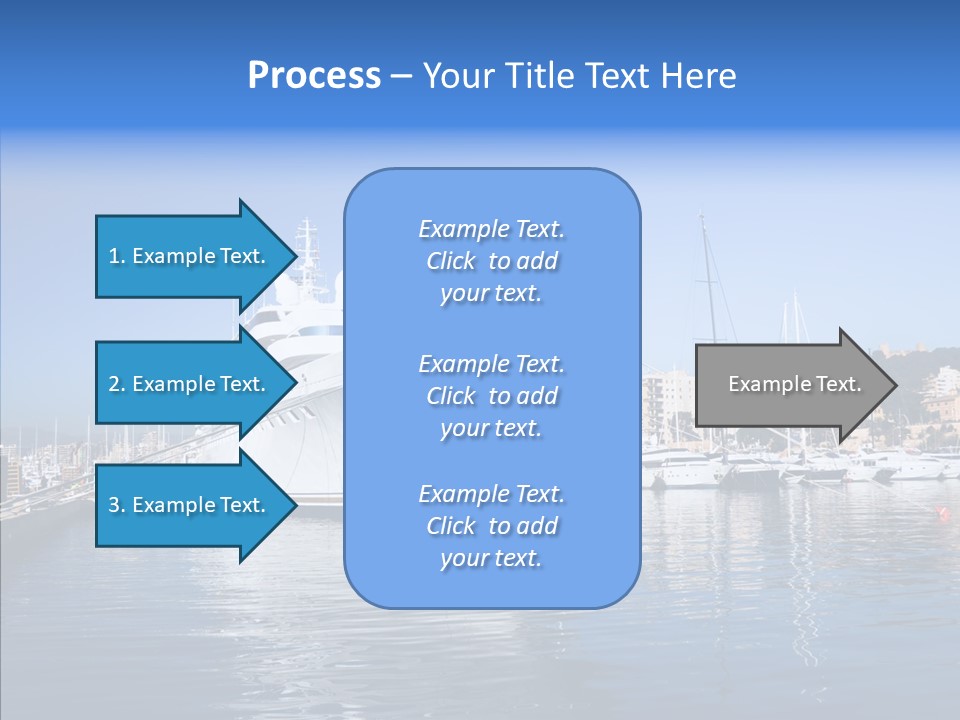 Sea Dock Big PowerPoint Template