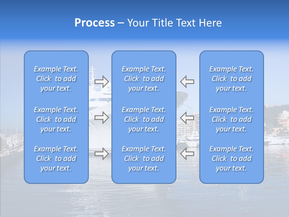Sea Dock Big PowerPoint Template