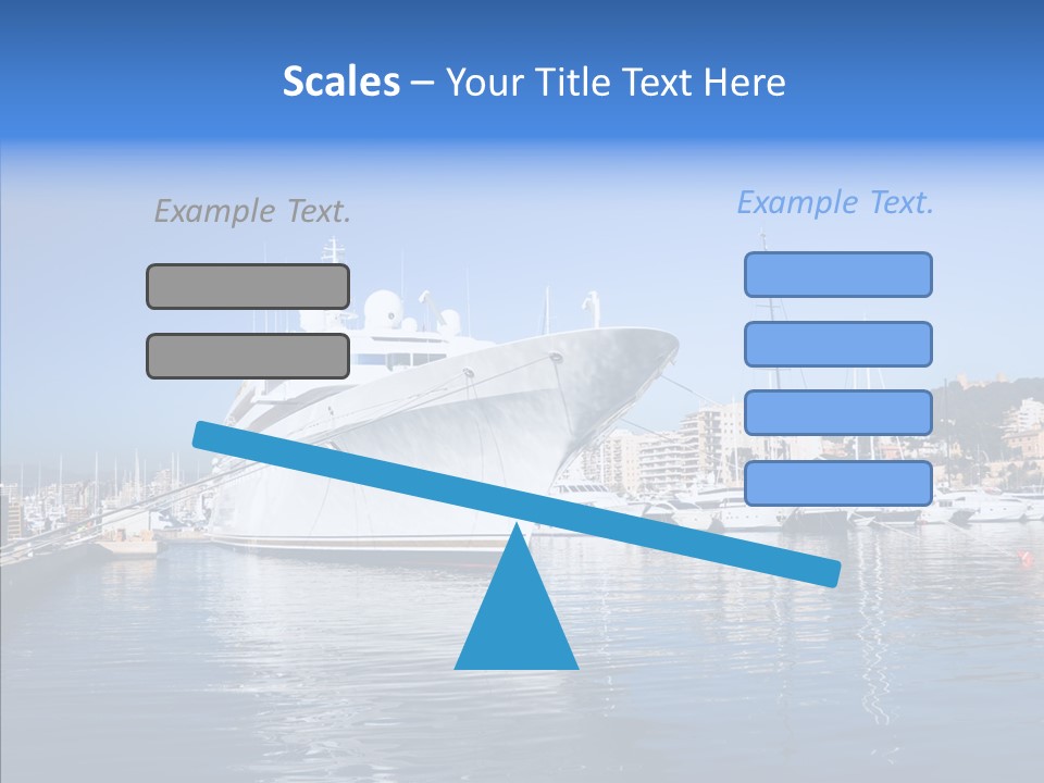 Sea Dock Big PowerPoint Template