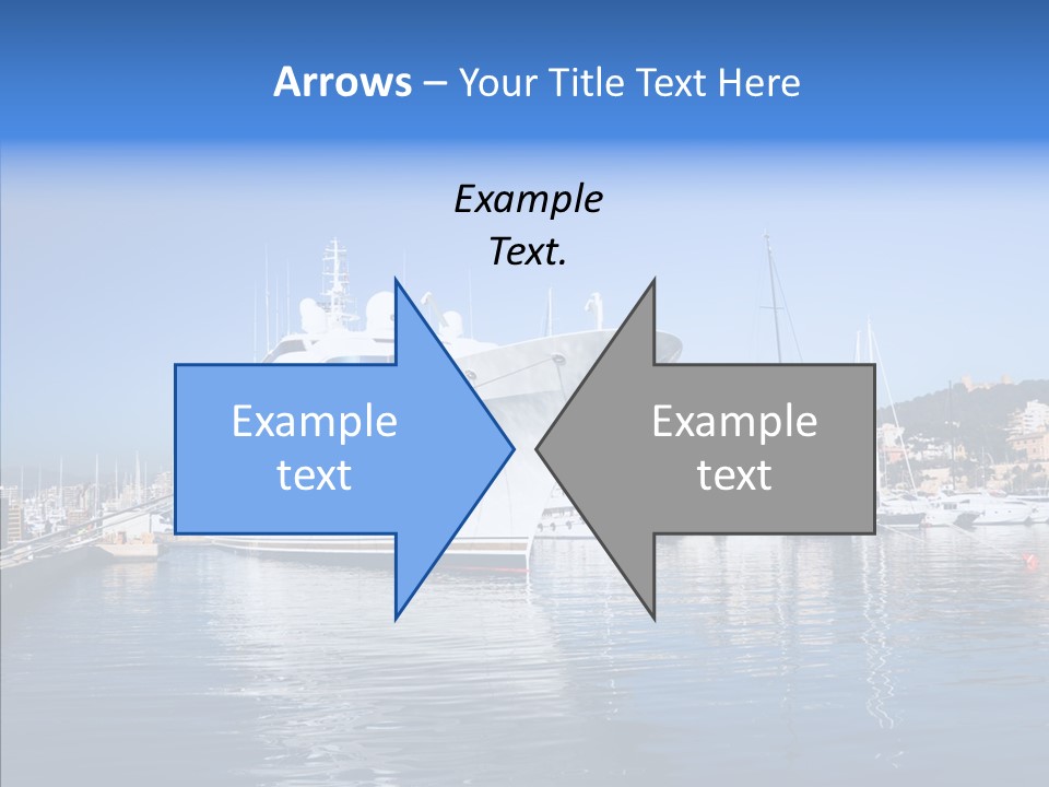 Sea Dock Big PowerPoint Template