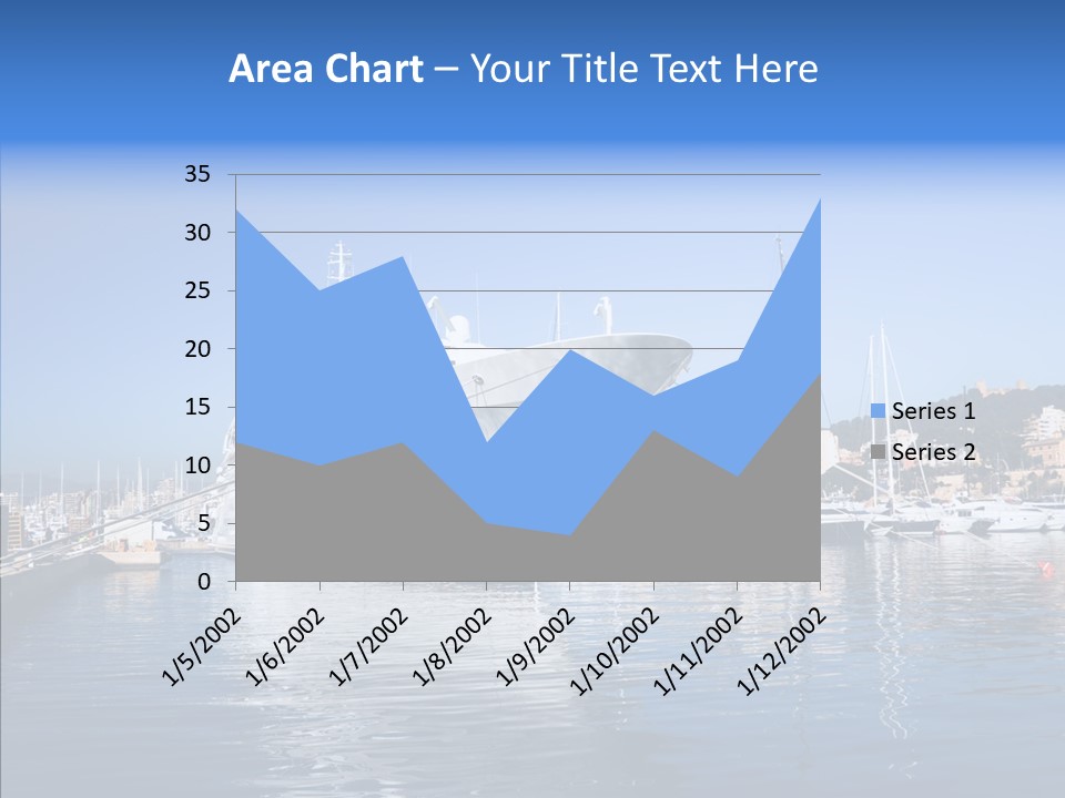 Sea Dock Big PowerPoint Template