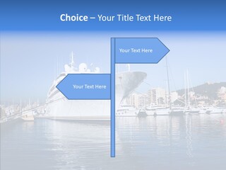 Sea Dock Big PowerPoint Template