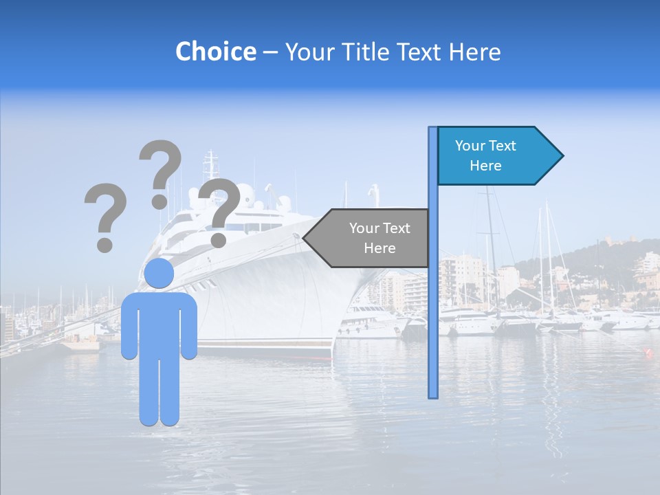 Sea Dock Big PowerPoint Template