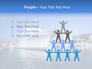 Sea Dock Big PowerPoint Template