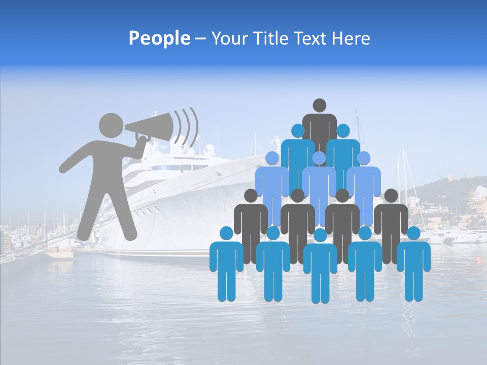 Sea Dock Big PowerPoint Template