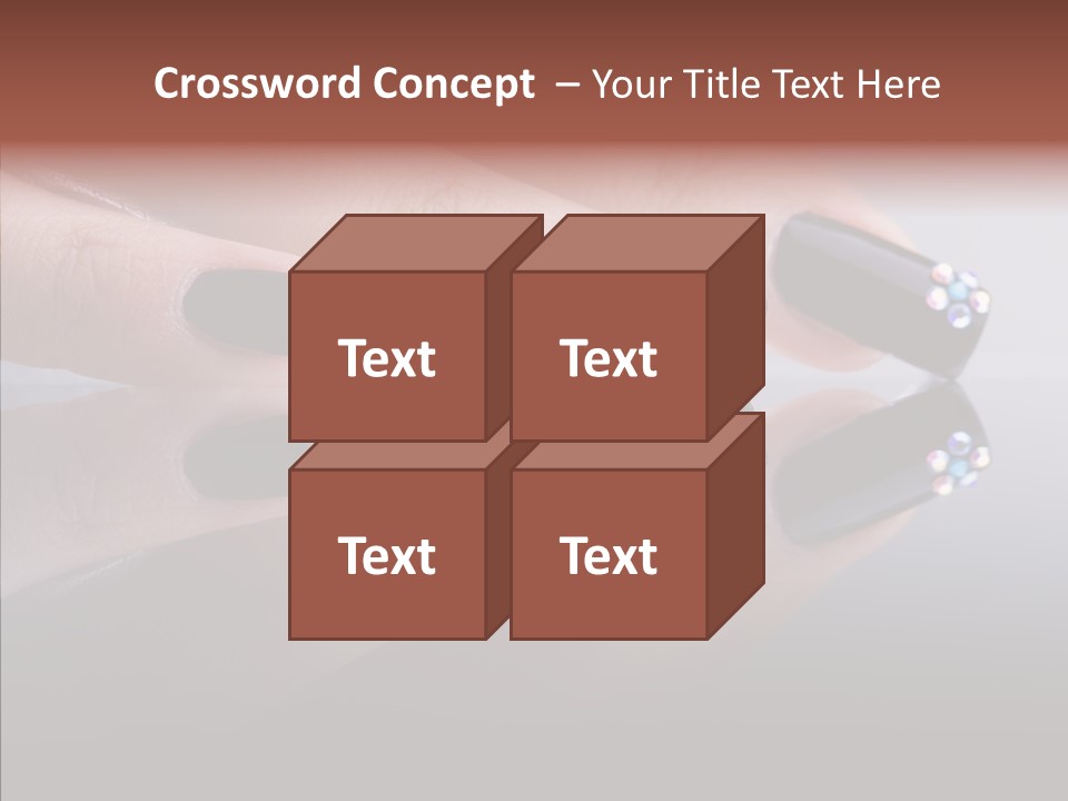 Nails Dynamics Design PowerPoint Template