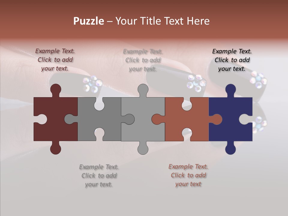 Nails Dynamics Design PowerPoint Template