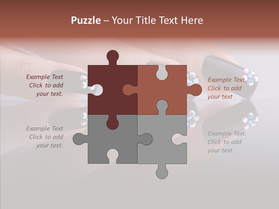 Nails Dynamics Design PowerPoint Template