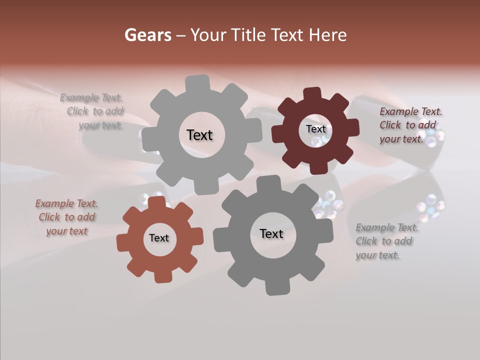 Nails Dynamics Design PowerPoint Template