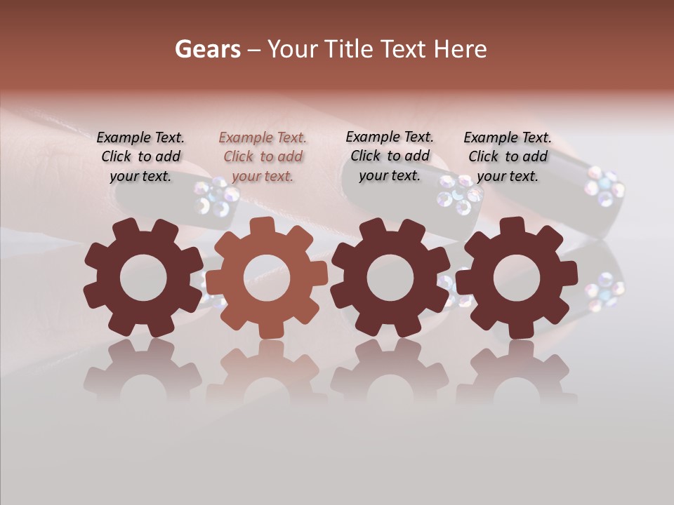 Nails Dynamics Design PowerPoint Template