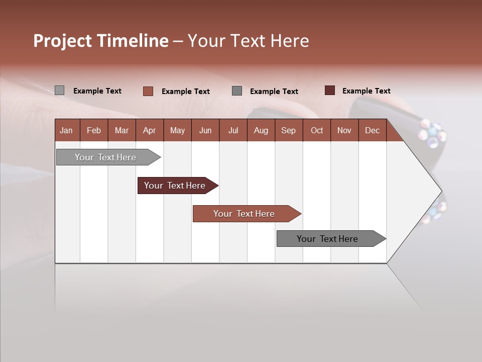 Nails Dynamics Design PowerPoint Template
