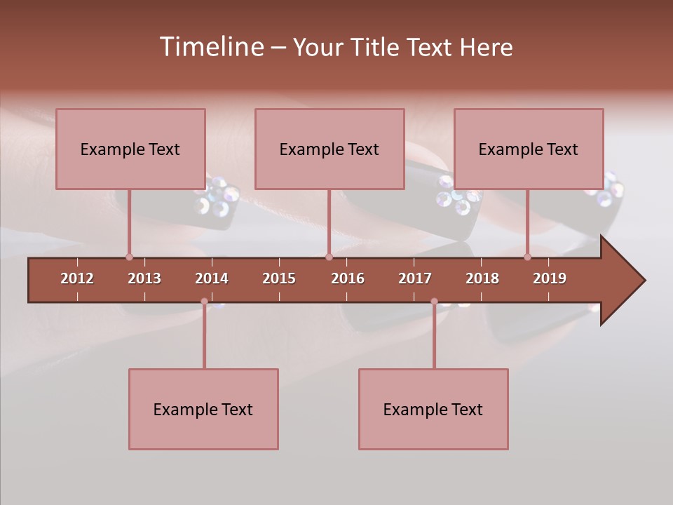Nails Dynamics Design PowerPoint Template