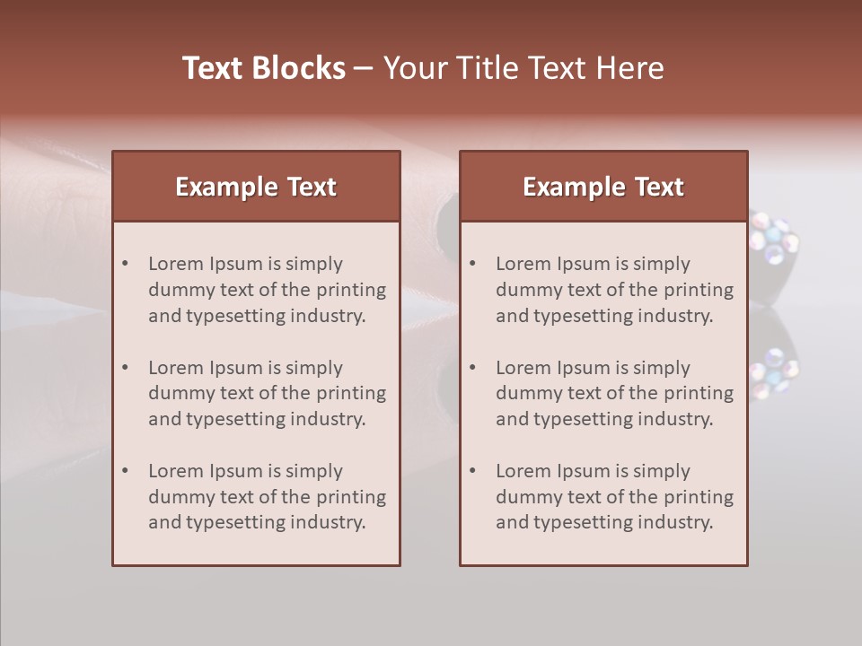 Nails Dynamics Design PowerPoint Template